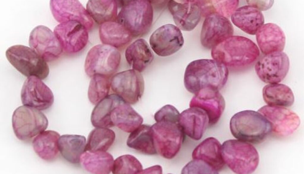 plum-crackle-agate-beads